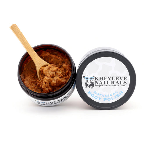 gently foaming exfoliating polish made with finely milled walnut shell for soft, smooth, polished skin