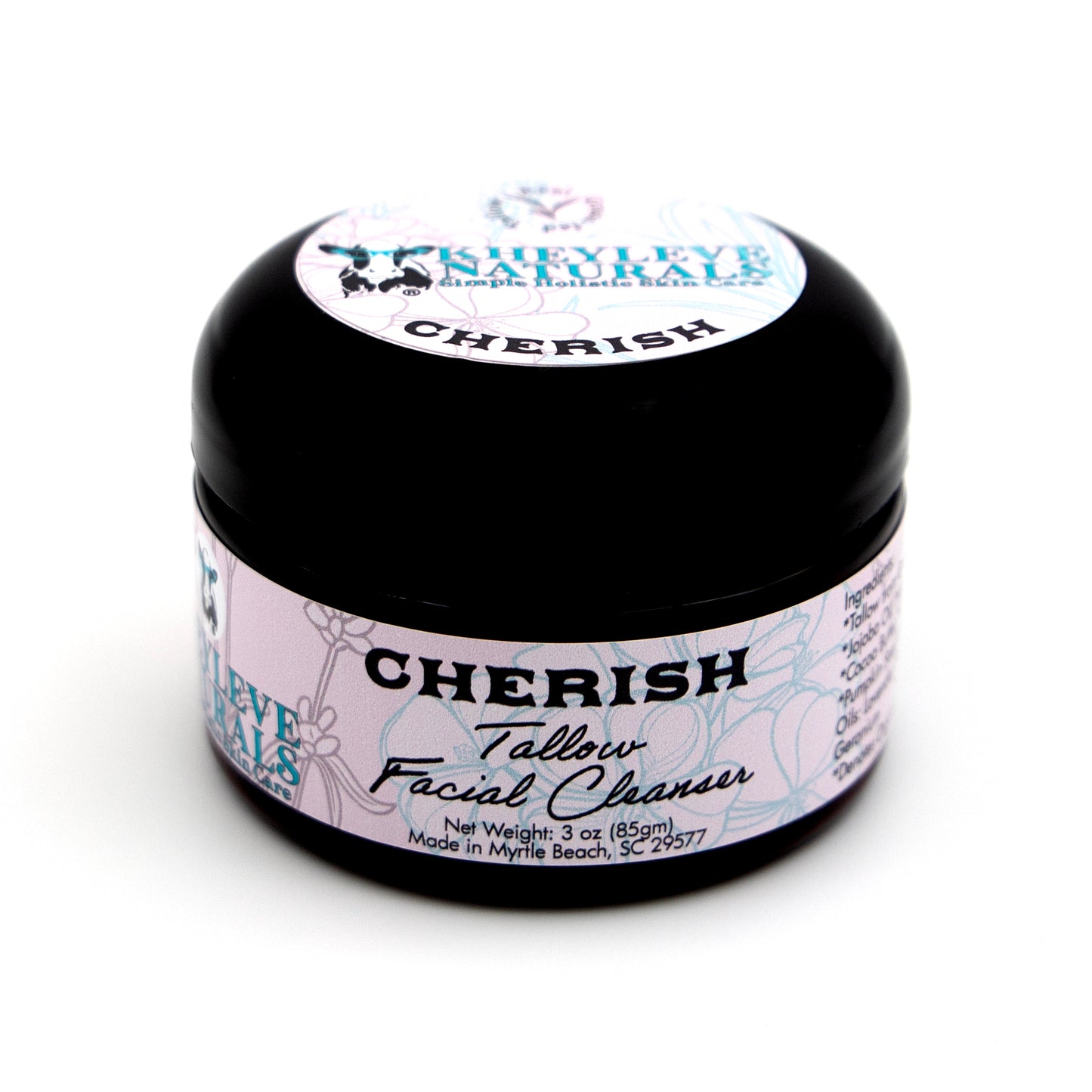 Cherish Cleanser is an OCM (oil cleansing method) cleanser tallow based and gentle to use on all skin types.
