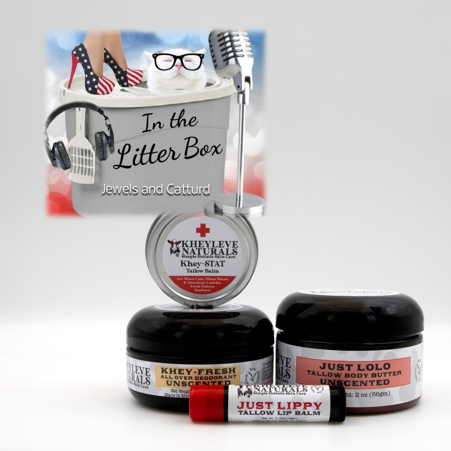 A selection of our best tallow-based skincare products designed to nourish and hydrate your skin.