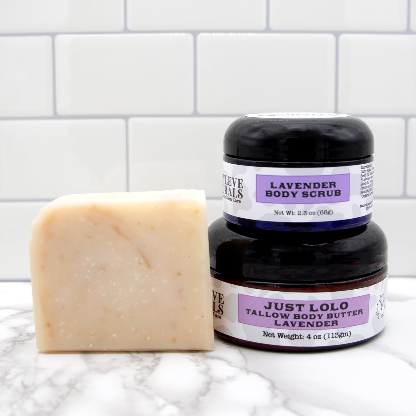 Indulge in the tranquil fragrance of freshly picked lavender while cleansing, exfoliating and hydrating your skin. You’ll feel soft, smooth and relaxed, like you just left the Spa!