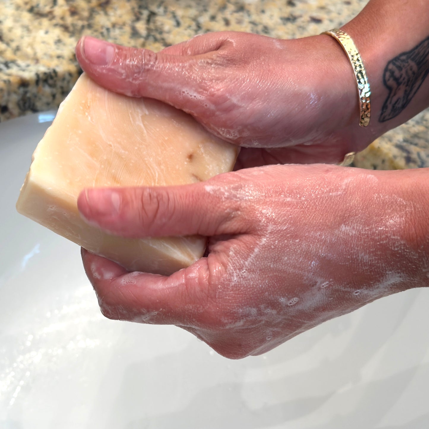 Grass Fed Tallow/Goats Milk Soap Bar - Unscented