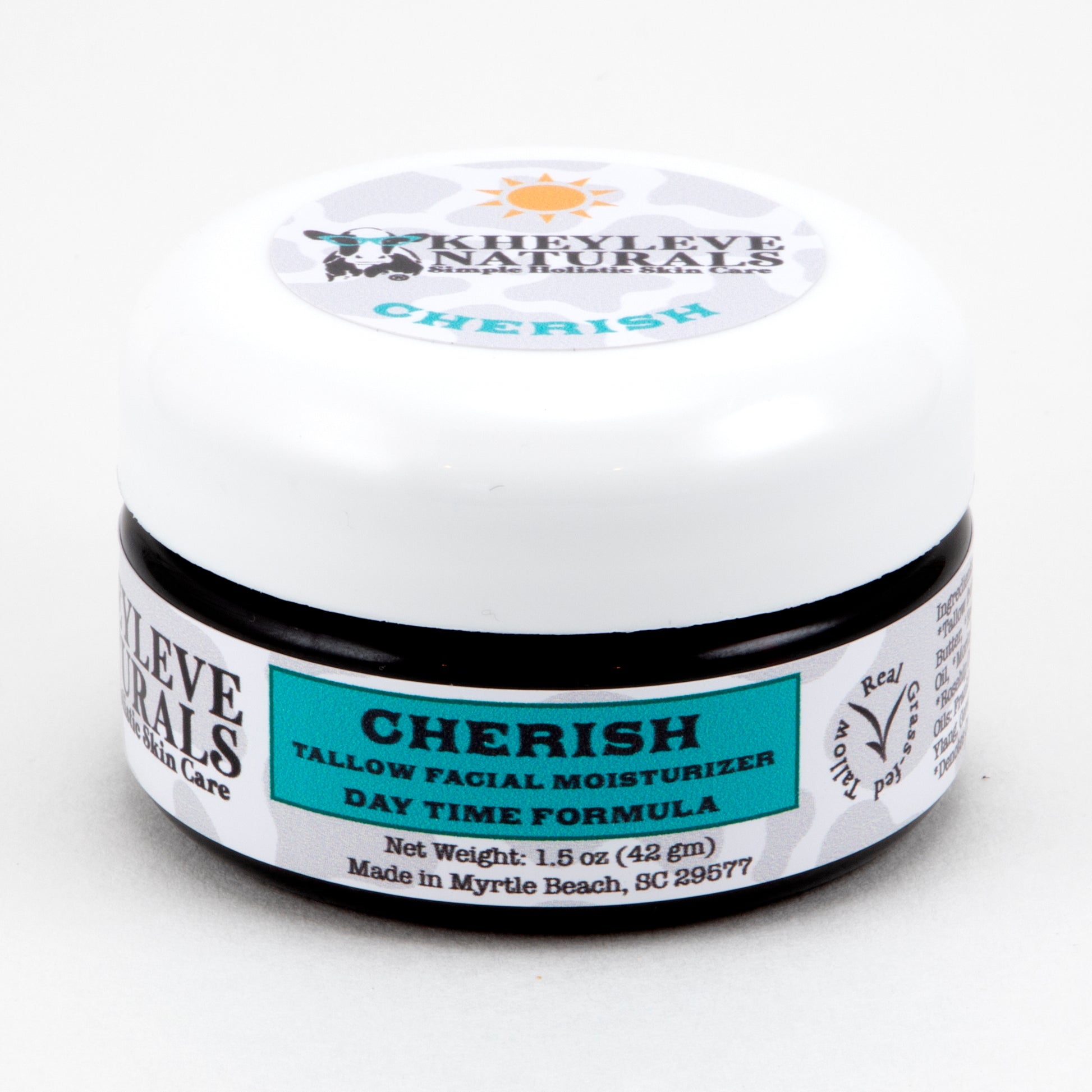 Cherish Daytime Moisturizer leaves your skin hydrated with a protective barrier.