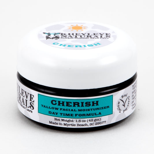 Cherish Daytime Moisturizer leaves your skin hydrated with a protective barrier.