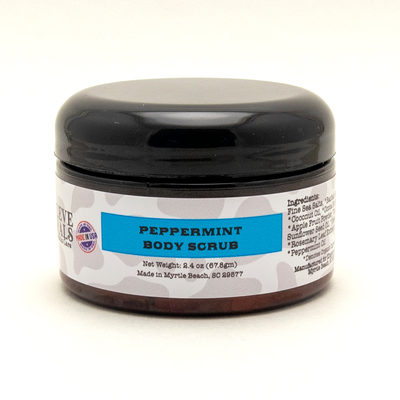 Our new invigorating Peppermint Scrub will leave your skin smooth and soft after you use it. Holiday spirit in a jar, this scrub will uplift your senses, helping you conquer your holiday to-do list. Refreshing and moisturizing, this is a wonderful addition to your shower necessities.