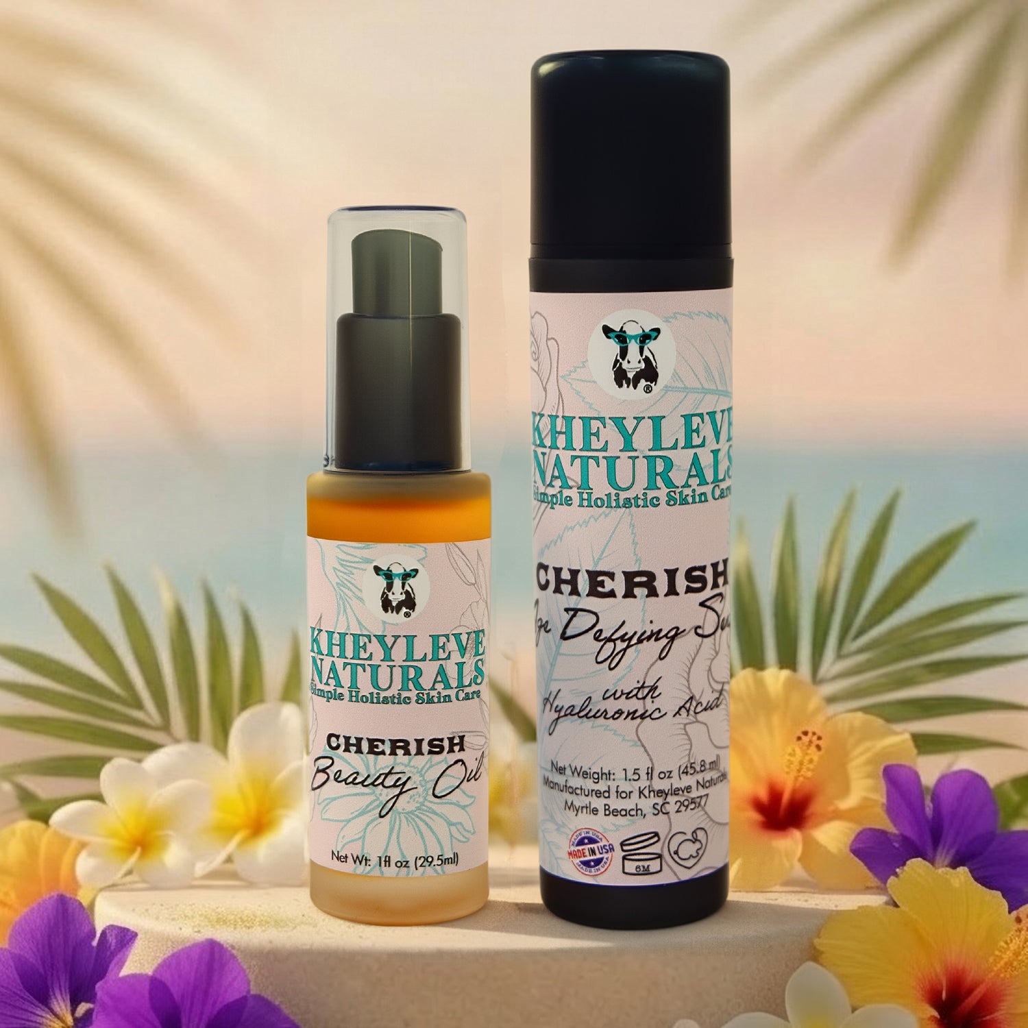 The Cherish Summer Glow Duo is your warm-weather answer to lightweight moisture and a lit-from-within glow