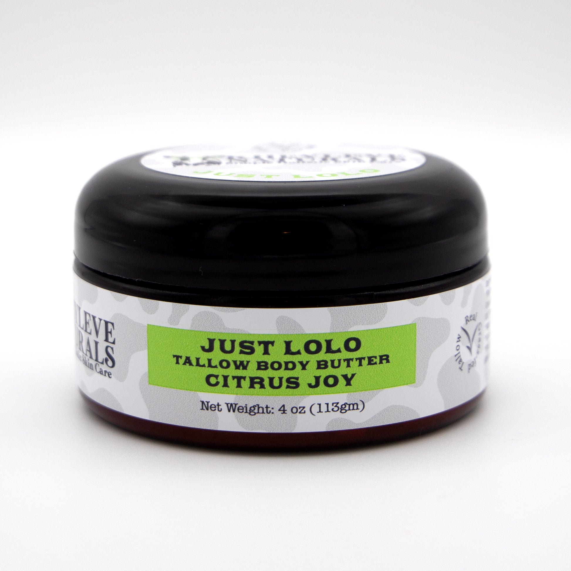 Citrus Joy grass fed tallow body butter for sensitive skin