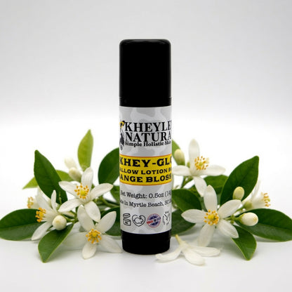 Glide this solid tallow balm over hands, heels, or elbows for instant softness and long-lasting moisture.