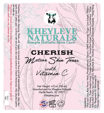 Cherish Mature Skin Toner with Vitamin C
