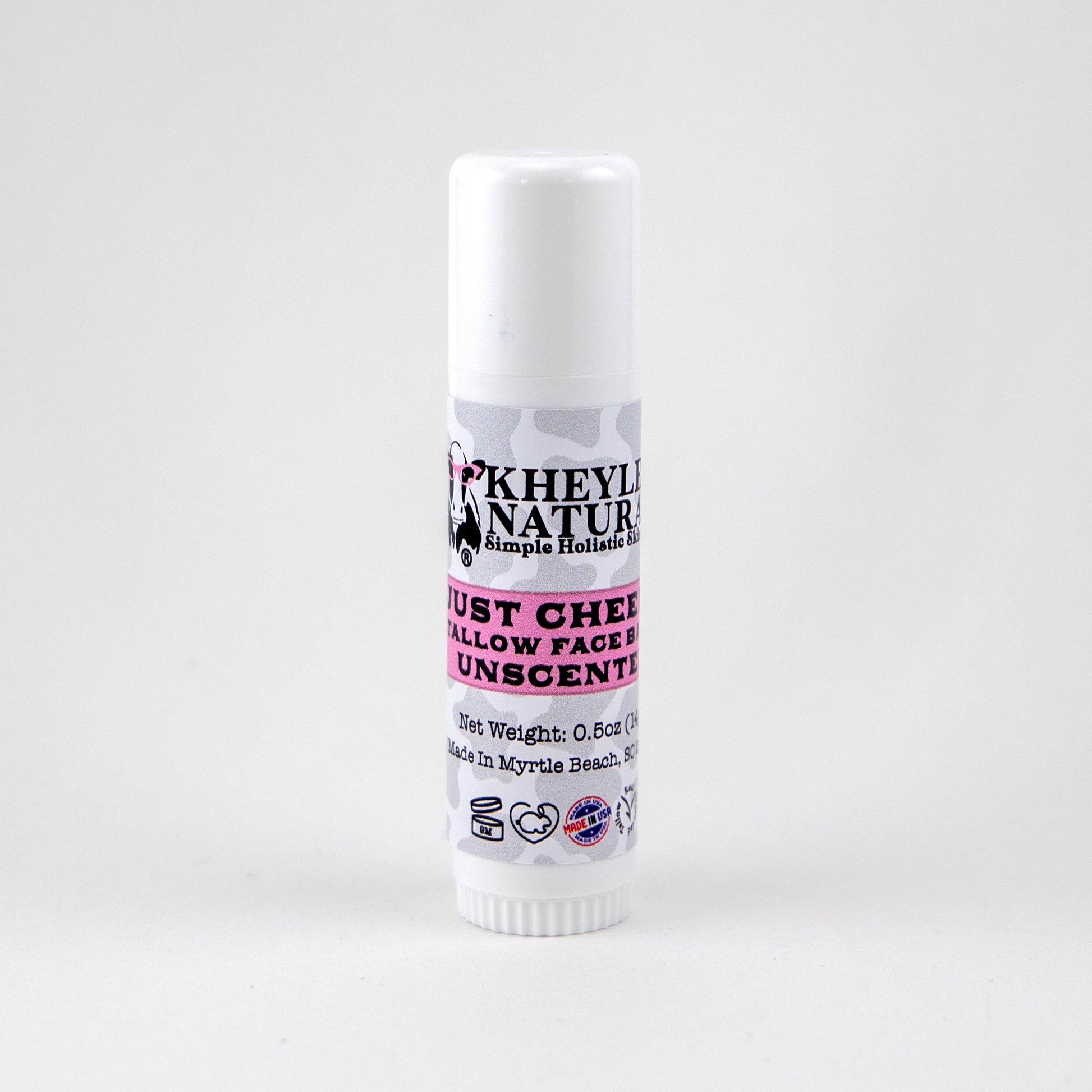 Just Cheeky is a multi-purpose tallow balm great for chapped skin or eczema.