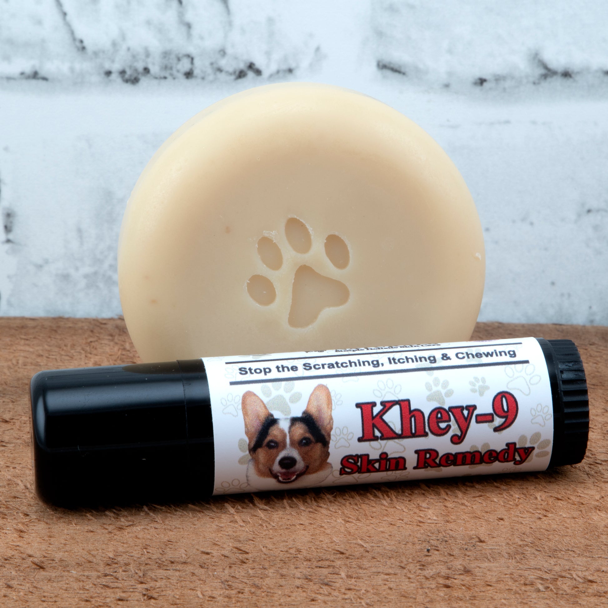 The new Khey-9 is safe for dogs AND their human! ﻿﻿Formulated to hydrate your canine companion's dry, itchy skin and soothe common skin conditions caused by seasonal allergies.
